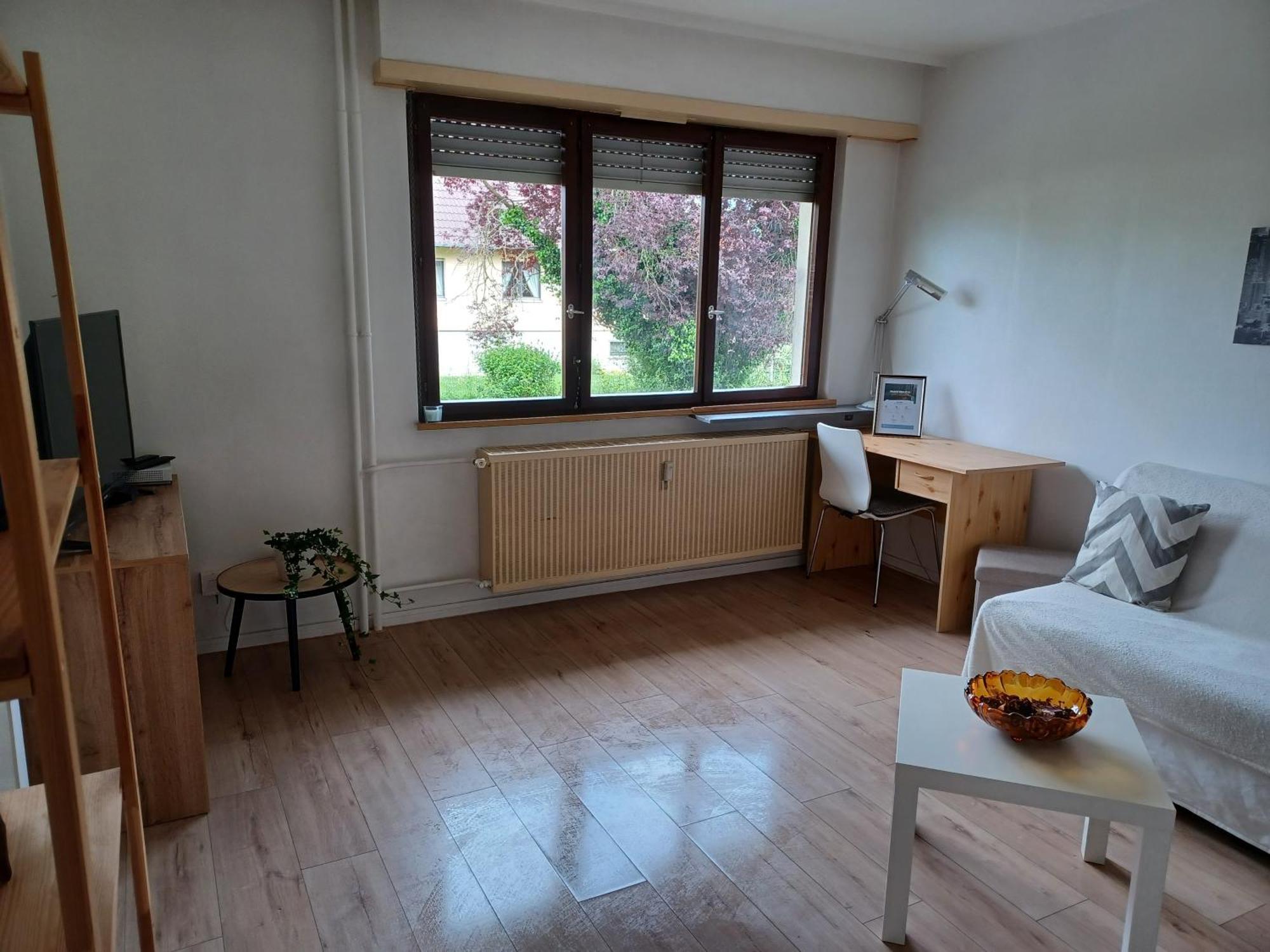 Studio Rdc Calme Avec Parking Ferme Pres Autoroute Et Tram C مُلووز المظهر الخارجي الصورة